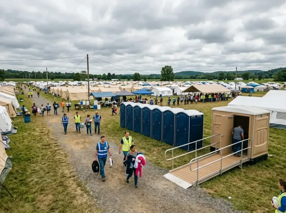 disaster-relief-camp-restrooms-010 — frequently asked questions, Dumpster & Portable Bathrooms Rental in Creve Coeur, IL